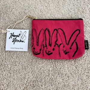 Hunt Slonem Bunny Pouch